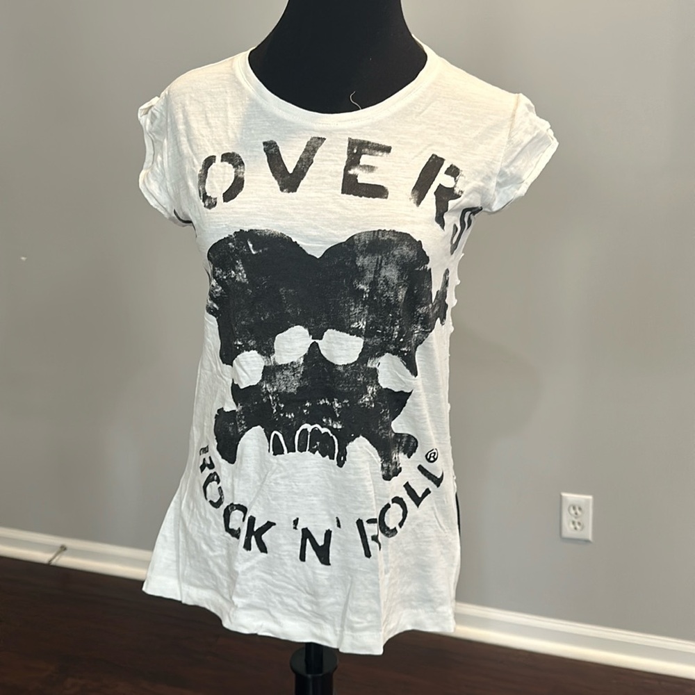 Lover’s Rock ‘N’ Roll T-Shirt - Open Back Size Medium